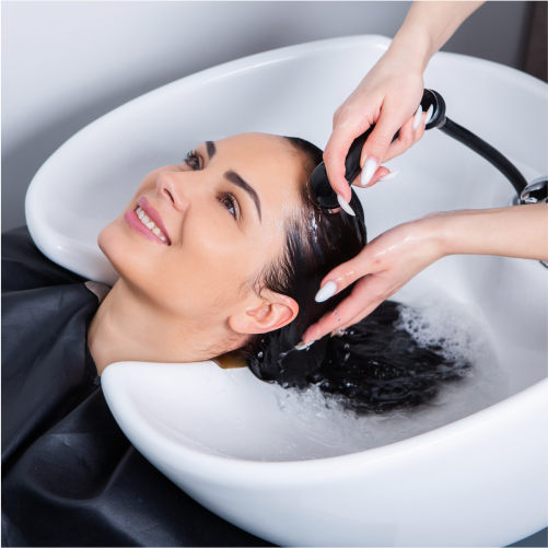 Hair trim & spa